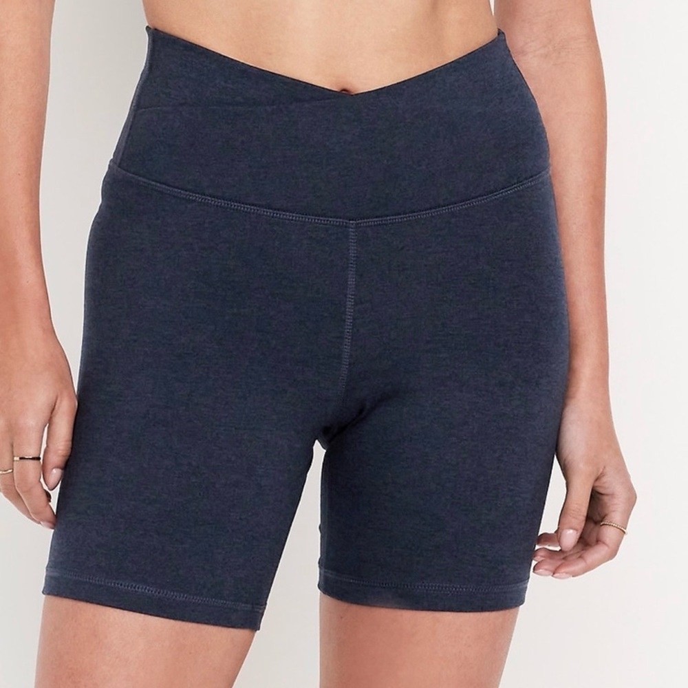 Old Navy Vibrant Blue Active Cloud Comfy Shorts